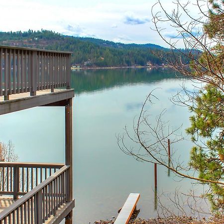 Beautiful Lake Coeur D'Alene Cabin On The Bay Hotel Mica Exterior foto