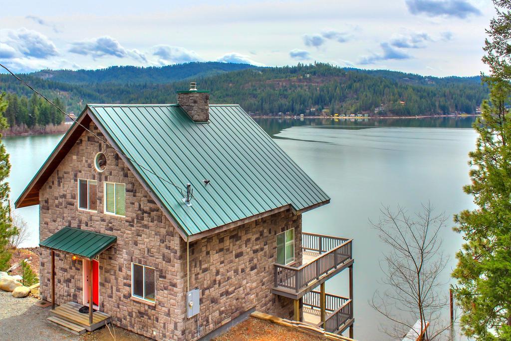 Beautiful Lake Coeur D'Alene Cabin On The Bay Hotel Mica Exterior foto